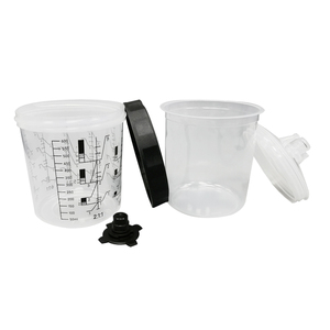 Juego <span class=keywords><strong>de</strong></span> 50 Vasos <span class=keywords><strong>de</strong></span> Plástico <span class=keywords><strong>para</strong></span> Pistola <span class=keywords><strong>de</strong></span> Pintura Automotriz, Material PE <span class=keywords><strong>para</strong></span> Productos Químicos - Product Image 1