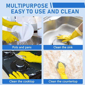 Multipurpose Metal <b>Wire</b> Cleaning Cloth Wall Kitchen Car Scrubber Dishwashing Rags Non Scratch Wipes - Product Image 4