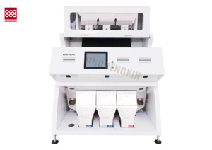 Trieuse chromatique CCD Jinchengxin à 3 canaux, capteur CCD japonais, capacité de 1,5 à 6 T/H, certifiée ISO 9001 CE, tablette <span class=keywords><strong>PC</strong></span> sans fil - Product Image 4