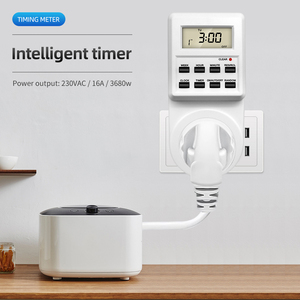 TM03 Kitchen <strong>Timer</strong> Outlet 12/24 Hour Cyclic <strong>Programmable</strong> Timing <strong>Socket</strong> Time Setting <strong>Digital</strong> <strong>Timer</strong> Switch <strong>Socket</strong> - Product Image 5