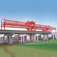 Grúa de lanzamiento de vigas de puente de 200 toneladas, lanzador de vigas profesional para la construcción de autopistas