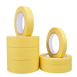 <span class=keywords><strong>Ruban</strong></span> adhésif en papier crépon blanc personnalisé, haute température, 1 pouce, pour peinture automobile, à prix abordable, avec logo - Product Image 3