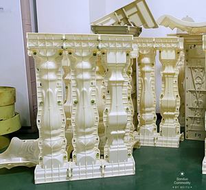 Moule en plastique de ciment concret pour la forme carrée ronde de moule d'injection en plastique de conception de colonne pour le pilier - Product Image 2