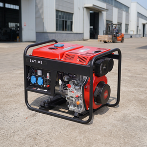 เครื่องกำเนิดไฟฟ้าแบบโครงเปิด 10KVA12KVA 15KVA 8KW 10KW 12KW 220V 380V 50Hz 60Hz 3 เฟส เครื่องกำเนิดไฟฟ้าแบบพกพาสำหรับงานก่อสร้าง 10KW 1 - Product Image 1