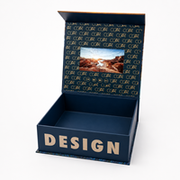 Boîte cadeau en papier fait main pour écran LCD vidéo avec contrôle de la lumière - Grande Vente