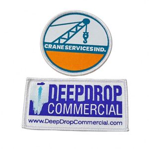 Customized Logo Hook and Loop Patch for Kids Jeans High Quality Woven Clothing Label Garment <b>Tag</b> Embroidered PVC Material - Product Image 3