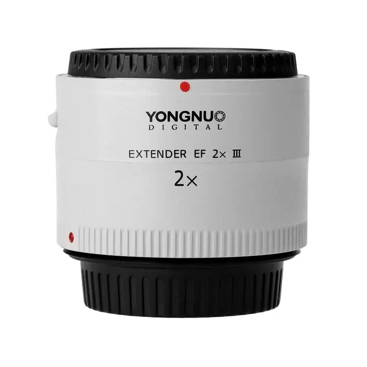 Телеконвертер Yongnuo YN 2.0X III PRO 2x с автофокусом, удлинитель для объектива камеры Canon EOS EF, 2X 2 с мультипликационным эффектом