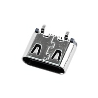 Haute qualité Type C 16 broches femelle USB 2.0 5A 20V montage vertical SMT 5.5/6.0/6.5/6.8/7.4mm connecteur de hauteur