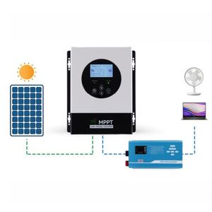 잉케 태양광 충전 컨트롤러 MPPT 60A <span class=keywords><strong>70A</strong></span> 80A 100A 120A 12V 24V 48V 96V 자동 태양광 충전 컨트롤러 - Product Image 6