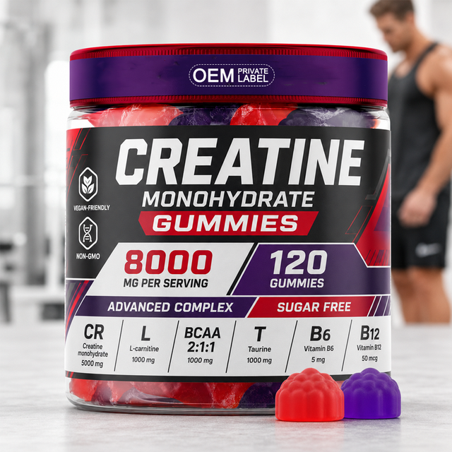 High Quality Private Label Adult Pre Workout Powder Muscle Builder Creatine Monohydrate 10-19g Protein Energy Management