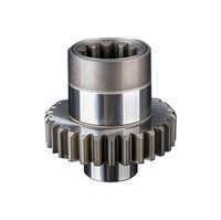 Fabricant d'engrenages sur mesure, usinage CNC, prix bas, engrenages cylindriques en acier métallique, jeu d'engrenages à double denture