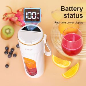 Mixeur portable domestique le plus vendu, bouteille en plastique de qualité alimentaire, mixeur de fruits et légumes, mini-bouteilles de jus intelligentes - Product Image 3