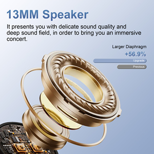 Auriculares Bluetooth TWS de 13 mm con Micrófono HD para Llamadas, Auriculares Intrauditivos de Silicona con Pantalla LED Dual de Energía - Product Image 5