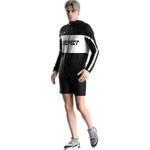 Sudadera con capucha unisex informal de lucha libre con cremallera, chándal con logo personalizado, sudadera para hombre, chaqueta con capucha para hombre por sublimación - Product Image 5