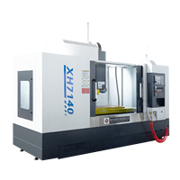 Centre d'usinage CNC vertical 4 axes HIPOW XH7140 avec broche BT40, broche simple, multifonctionnel