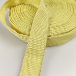 100% para Kevlar Flat Wicking 100mm de ancho y 3mm de espesor Retardante de llama Pure Aramid Webbing 4 \ "1/8 \" PUR Flat Kevlar Wick - Product Image 4