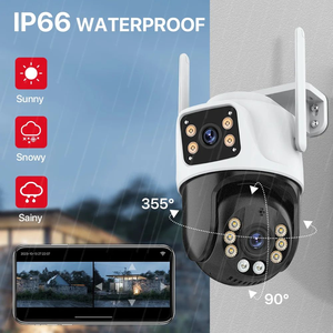 Icsee 6MP an ninh Hệ thống Camera IP Camera Kit 3PM Wifi PTZ máy ảnh ngoài trời cctv tầm nhìn ban đêm ghi hệ thống không dây NVR Kit - Product Image 3