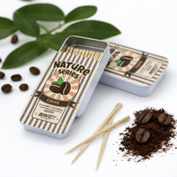 Tandenstokers met smaak Tandenstokers met smaak Houten tandenstokerset Fruit Mint Smaak Tandenstoker Hout Koffie Stoppen met roken