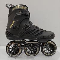 Patins à roulettes de slalom à 3 roues personnalisés faits à la main pour adultes, hommes et femmes, avec cadre en alliage d'aluminium