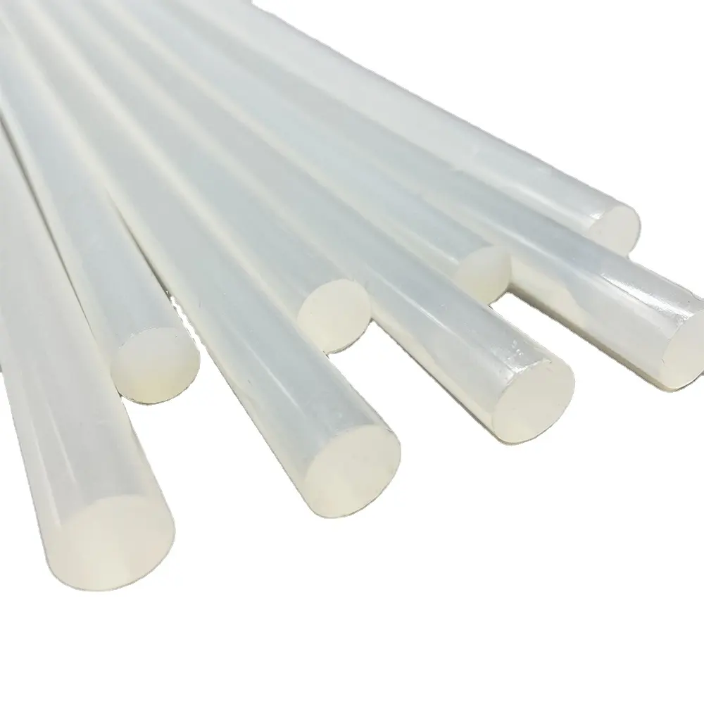 silicone barhot melt glue transparent hot melt glue sticks 11mm hot melt adhesive stick for glue gun