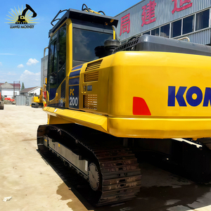Excavadora Hidráulica Usada Komatsu PC200 de Bajo Ruido y Potencia Suficiente, Maniobrable, para Todo Tipo de Construcción de Ingeniería - Product Image 2