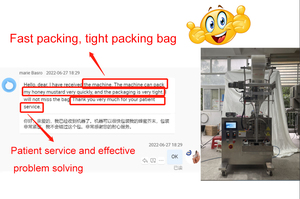 Automatic Multi-functional Food Machine for Honey <b>Tomato</b> Paste Ketchup Candy Filling 4-Sides Sealing High-Speed 40 Bags/Min - Product Image 5