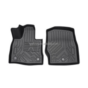 พรมปูพื้นรถยนต์ดีไซน์ใหม่ 3 มิติ กันลื่น กันน้ำ วัสดุ TPE สำหรับรถยนต์ฟอร์ด เอ็กซ์พลอเรอร์ 3.0L Platinum 4WD 6 ที่นั่ง ปี 2020 - Product Image 2