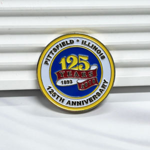 Koin Kenang-kenangan Kustom Dua Sisi Buatan Pabrik Cina dengan Logo Anda, Hadiah Promosi, Koin Tantangan - Product Image 1