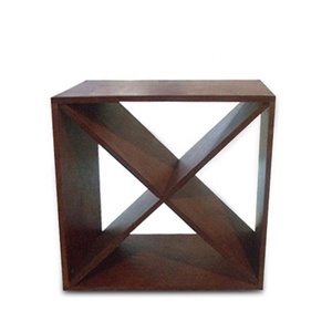 Estante de madera para decoración del hogar, 12 botellas, Bar, cocina, almacenamiento de licor - Product Image 6