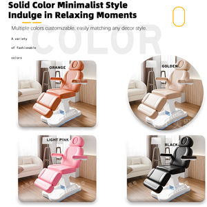 Lujo profesional cosmético tailandés Facial Salon Spa Headspa tratamiento de belleza cama portátil eléctrico calentado mesas de masaje cama - Product Image 5