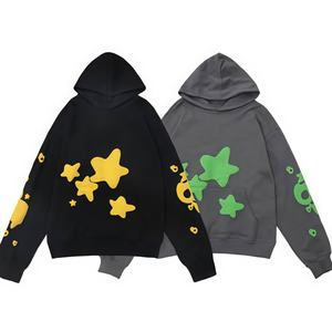 Sweat-shirts à capuche pour hommes en coton de qualité supérieure, 420g, vente en gros d'usine, streetwear, sweats à capuche lourds de créateur pour hommes - Product Image 2