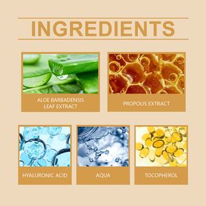 Crema Facial para el Cuidado de la Piel de Marca Privada de 113 g, Crema Hidratante Profunda y Calmante con Aloe Vera y Propóleo - Product Image 3