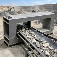 Détecteur de métaux à haute sensibilité, détecteur de type tunnel industriel pour ligne de production de concassage de minerais et de pierres