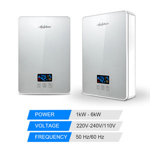 Mini <span class=keywords><strong>chauffe</strong></span>-<span class=keywords><strong>eau</strong></span> <span class=keywords><strong>instantané</strong></span> Anlabeier sans réservoir pour toilettes, réglage de la température de 25 à 55 degrés - Product Image 6