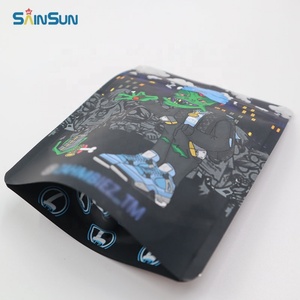 Bolsas Mylar a Prueba de Olores con Cierre a Prueba de Niños, Impresión Directa Personalizada, con Diseño de Dibujos Animados, Bolsas Pequeñas de Plástico de 1g 3.5g/7g - Product Image 5