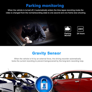 4.3 inch <span class=keywords><strong>Car</strong></span> DVR Dash Cam ống kính kép Rear View gương tự động Dashcam Ghi Trong Xe Video Full HD 1080P Dash xe máy ảnh - Product Image 2