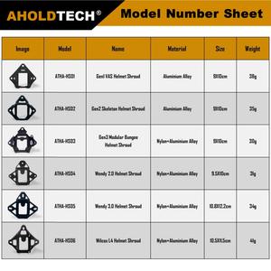 Aholdtech Gen3 Modular Bungee Casco Shroud Ops Core NVG Adaptador de montaje para accesorios de casco táctico FAST - Product Image 6