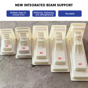 Moule <span class=keywords><strong>pour</strong></span> poutre de support en plastique ABS avec pied de vache, adapté au béton coulé sur place et préfabriqué - Product Image 4