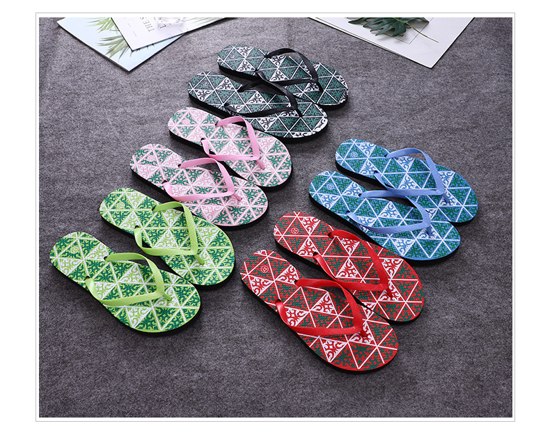 Custom Logo Flat Beach Flip Flops Men Footwear Non-slip Lightweight Flip-flops Slippers