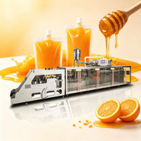 Machine d'emballage automatique horizontale pour sachets de liquides, machine de remplissage et de scellage pour confiture d'orange, confiture de fruits, miel
