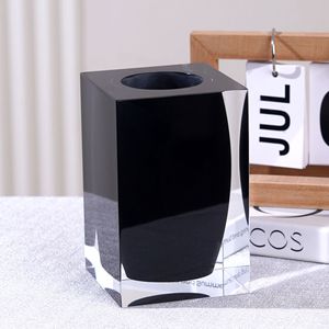 Acrylic Minimalist <b>Vase</b> Tabletop High Transparency Decorative Ornament Italian Design Style - Product Image 2