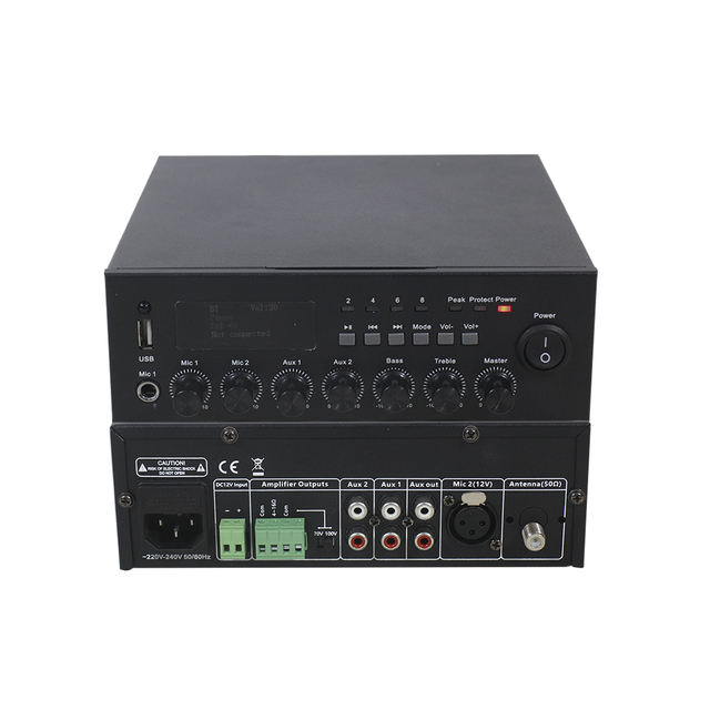 30 Watt DAB Audio Amplificador De Sonido Hifi Versatile Mixer Amplifier with Controls