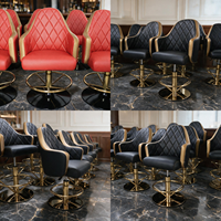 Chaise de bar en cuir pour casino, bar à domicile, hôtel, pivotante à 360 degrés, avec retour automatique, levage automatique, BIFMAX5.1, vérin à gaz, durable, usage commercial