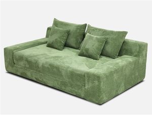 <span class=keywords><strong>Canapé</strong></span>-lit <span class=keywords><strong>convertible</strong></span> pliable <span class=keywords><strong>avec</strong></span> design modulaire, forme rectangulaire, rembourrage en mousse, revêtement en tissu, <span class=keywords><strong>accoudoirs</strong></span> pour appartement/usage scolaire - Product Image 1