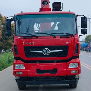 Camion de fret Dongfeng 8X4 avec grue télescopique de 25 tonnes, camion-grue monté pour travaux de construction - Product Image 2