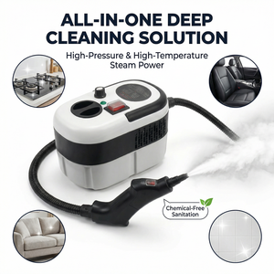 Nettoyeur Vapeur Haute Pression Portable 2500W pour Cuisine, Dégraissage, Voiture, <span class=keywords><strong>Maison</strong></span>, Hôtel et Usage Commercial - Product Image 4