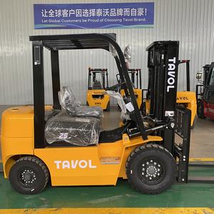 Precio de fábrica ISO/<span class=keywords><strong>CE</strong></span> Carretilla elevadora diésel 3Ton TAVOL 2000Kg 2.5Ton 4,5 M 3 etapas Cpcd30 Carretillas elevadoras Costo - Product Image 6