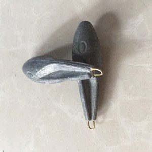 Long Throw Tail Lead 10G-200G Pesée de pêche <span class=keywords><strong>Drop</strong></span> <span class=keywords><strong>Shot</strong></span> Poids pour matériel de pêche en rivière - Product Image 2