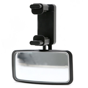 3R Baby Rearview Mirror Add On Black Abs Plastic Night Vision <b>Car</b> <b>Interior</b> Wide View Child Safety Monitor - Product Image 5