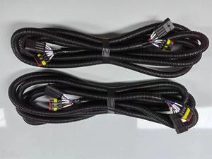 Rejilla de coche modificada, pequeño faro de luz amarilla, luz antiniebla, arnés de cableado impermeable - Product Image 4